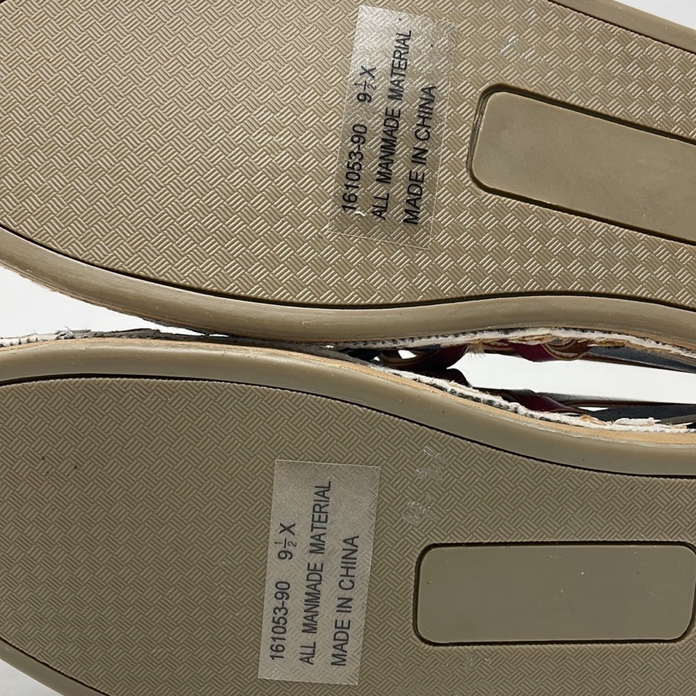 NWOT Angel Steps Huarache Slip-On Sandals 
SIZE 9 1/2(Runs Big-Ck Measurements) - Picture 7 of 12